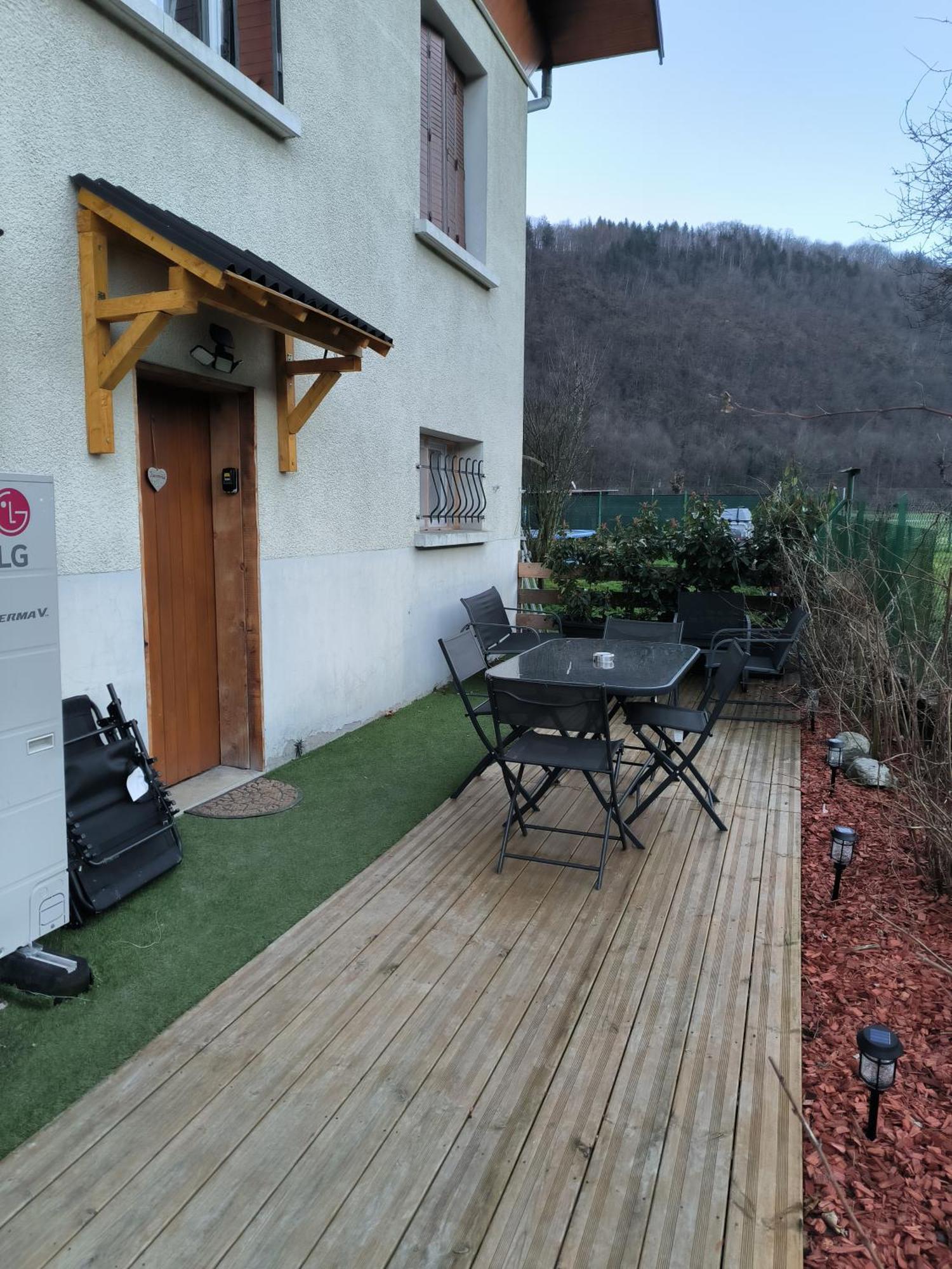 La Sapinette Apartamento La Bathie Exterior foto